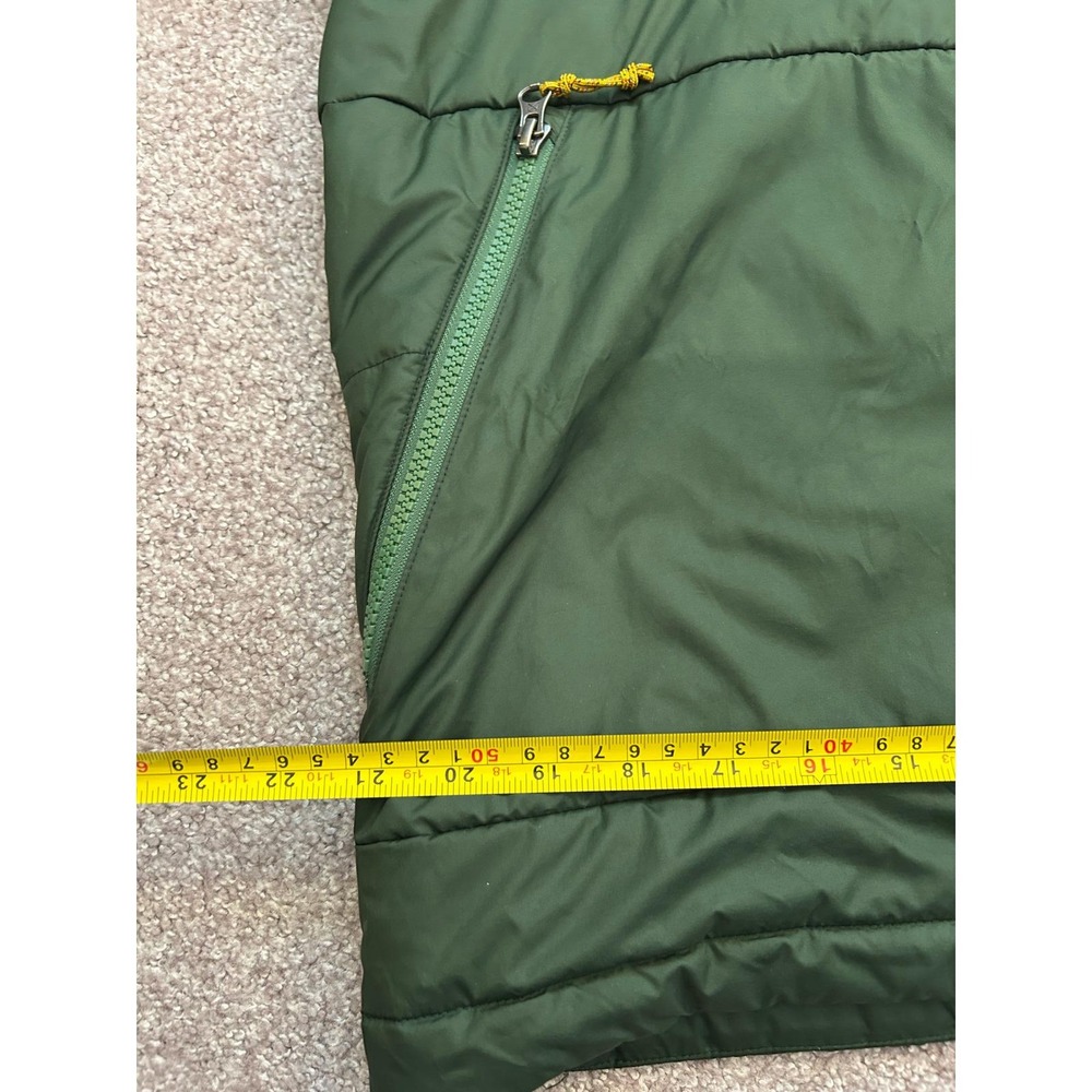 REI Co-op Hooded Puffer Jacket Mens‎ Medium Green Excellent Insulated Hiking - Picture 11 of 15